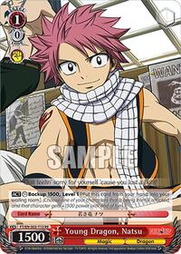 Natsu TrialDeck waifu card — Weiss Schwarz